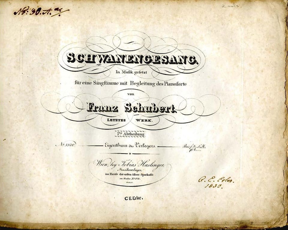Gerald Finley en el Ciclo de Lied del CNDM en el Teatro de la Zarzuela con Schwanengesang de Schubert