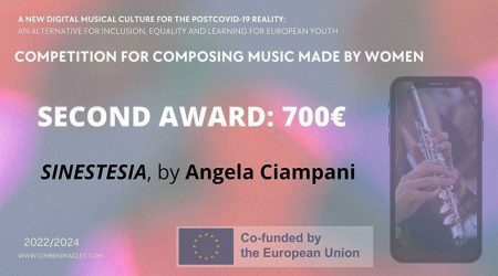 Sara Galiana gana el Concurso Europeo de Composición de Mujeres con la obra «Fantasy» Segundo Premio