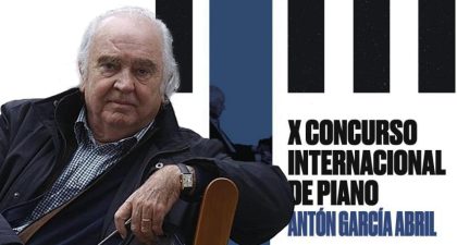 Anunciados los finalistas del X Concurso Internacional de Piano "Antón García Abril"