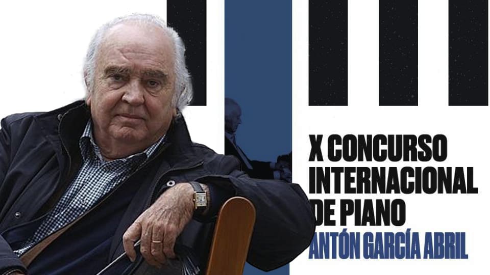 Anunciados los finalistas del X Concurso Internacional de Piano «Antón García Abril»