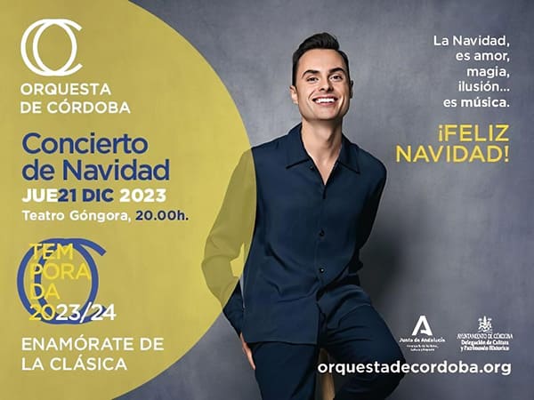 La Orquesta de Córdoba celebra la Navidad junto a Pablo García-López