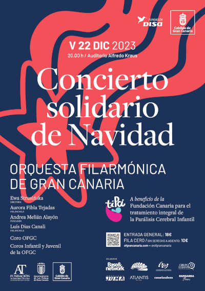 La Orquesta Filarmónica de Gran Canaria celebró el Concierto Solidario de Navidad