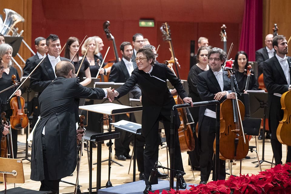 La Orquesta Filarmónica de Gran Canaria celebró el Concierto Solidario de Navidad