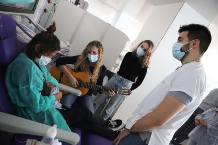 Musicoterapia en el Hospital Germans Trias