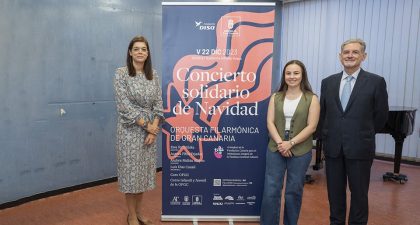 La Orquesta Filarmónica de Gran Canaria celebra el Concierto Solidario de Navidad