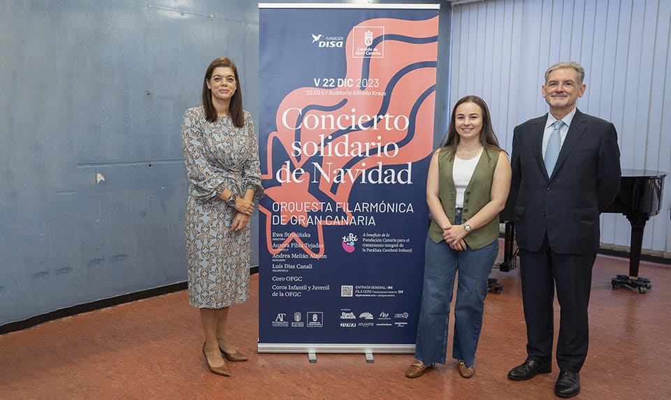 La Orquesta Filarmónica de Gran Canaria celebra el Concierto Solidario de Navidad