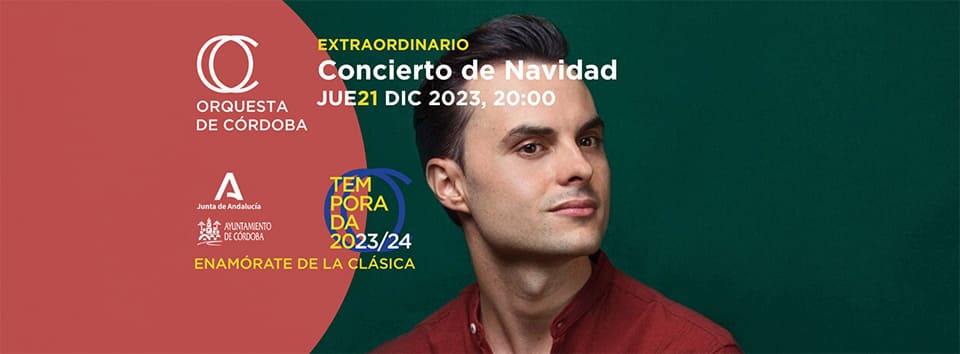 La Orquesta de Córdoba celebra la Navidad junto a Pablo García-López