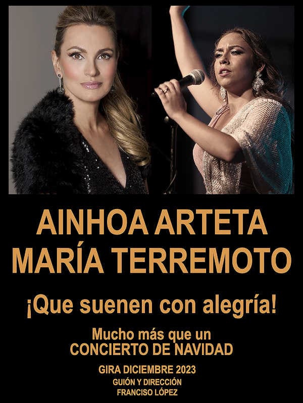 Ainhoa Arteta y María Terremoto funden por primara vez sus voces en «¡Que suenen con alegría!» Ainhoa Arteta y María Terremoto funden por primara vez sus voces en «¡Que suenen con alegría!»