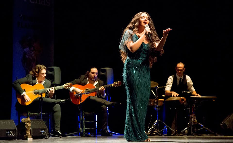 La cantaora Reyes Carrasco rinde homenaje a la Niña de los Peines, en el ciclo Andalucía Flamenca del CNDM