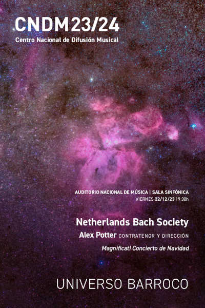 El CNDM despide el año con el concierto de Navidad de la Netherlands Bach Society y el famoso «Magnificat» de Bach