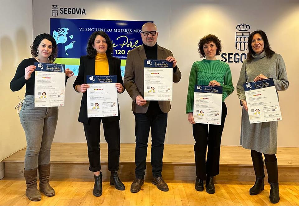 El 120 aniversario del nacimiento de María de Pablos, eje del VI Encuentro Mujeres Músicas «María de Pablos»