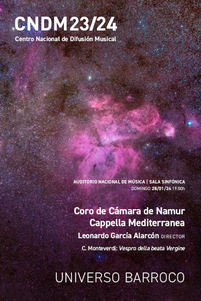 Cappella Mediterranea y Leonardo García Alarcón presentan las grandiosas «Vísperas» de Monteverdi en el CNDM