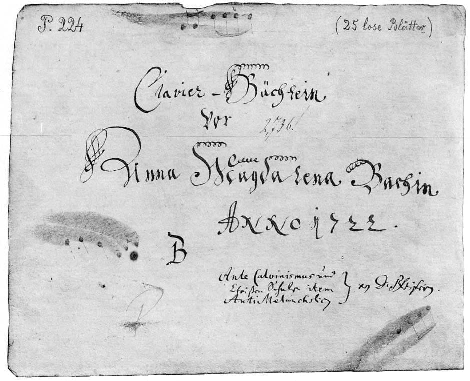Audición comentada –  Album de Ana Magdalena, de Johann Sebastian Bach