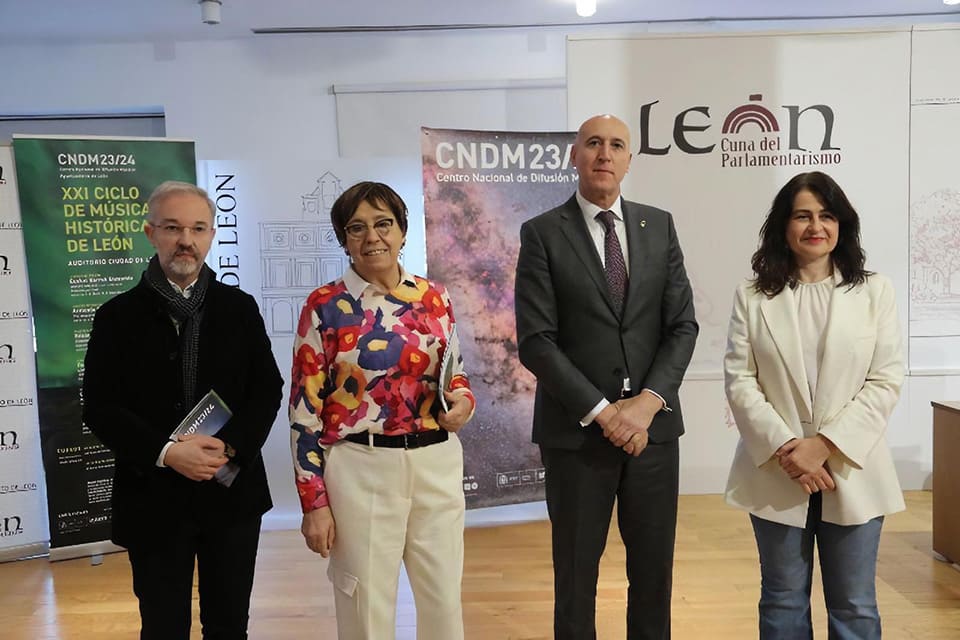 El CNDM y el Ayuntamiento de León promueven la XXI edición del ciclo de Músicas Históricas de León