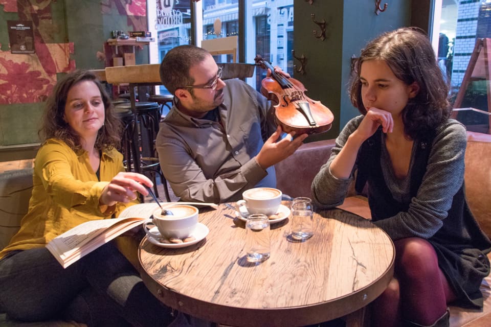 Estreno mundial de la «Sonata para violín» RV 829 de Vivaldi en Radio Clásica por el grupo Scaramuccia Estreno mundial de la «Sonata para violín» RV 829 de Vivaldi en Radio Clásica por el grupo Scaramuccia