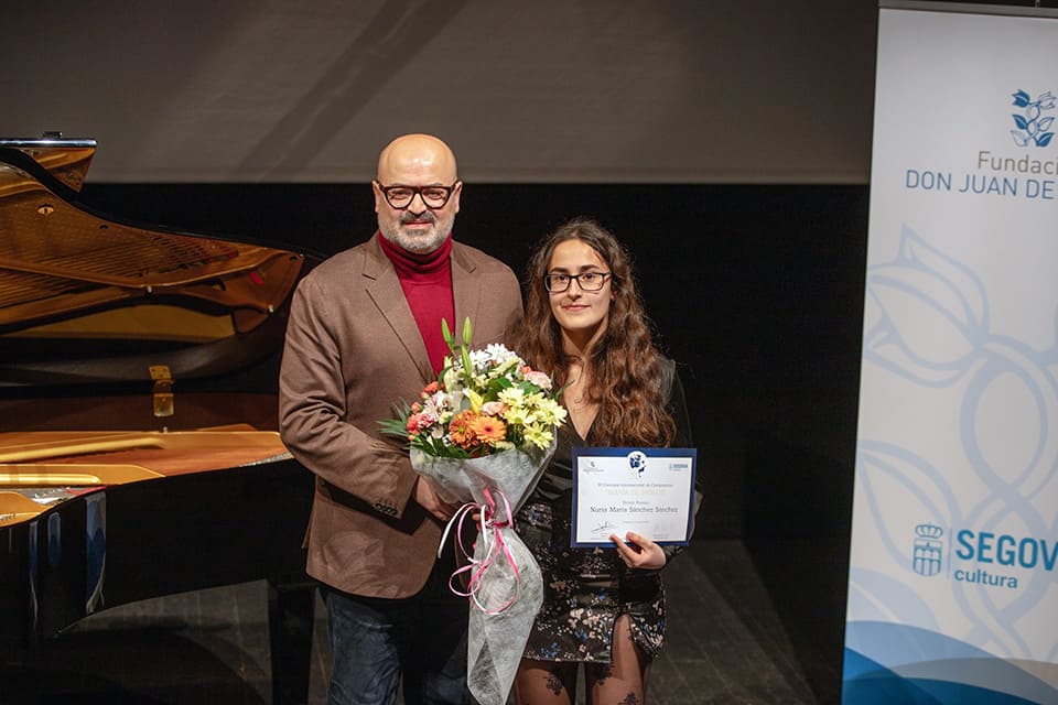 Nuria María Sánchez Sánchez gana el VI Concurso Internacional de Composición María de Pablos 2024 Nuria María Sánchez Sánchez gana el VI Concurso Internacional de Composición María de Pablos 2024