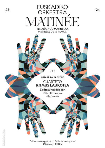 El Cuarteto Ritmus protagoniza la Matinée de Miramon de este sábado El Cuarteto Ritmus protagoniza la Matinée de Miramon de este sábado