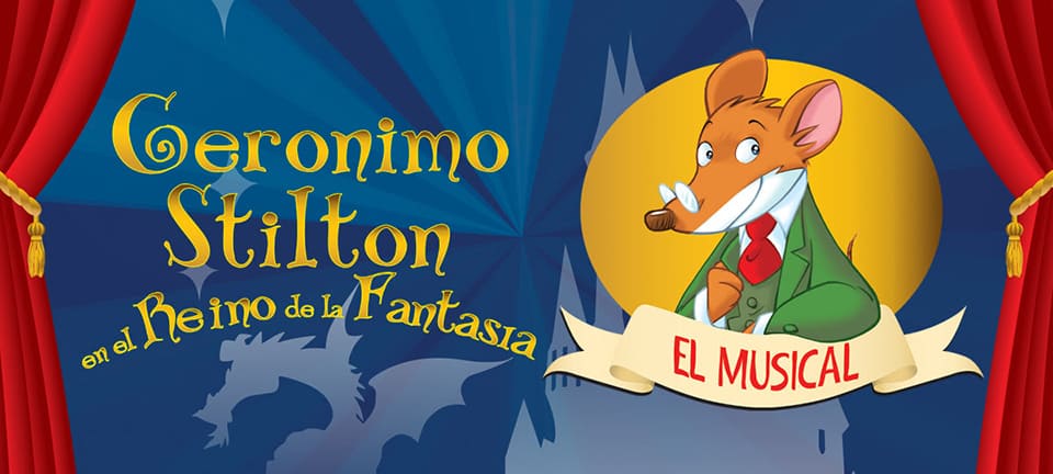 Geronimo Stilton debutará en el Teatro La Latina con un musical sobre el Reino de la Fantasía Geronimo Stilton debutará en el Teatro La Latina con un musical sobre el Reino de la Fantasía