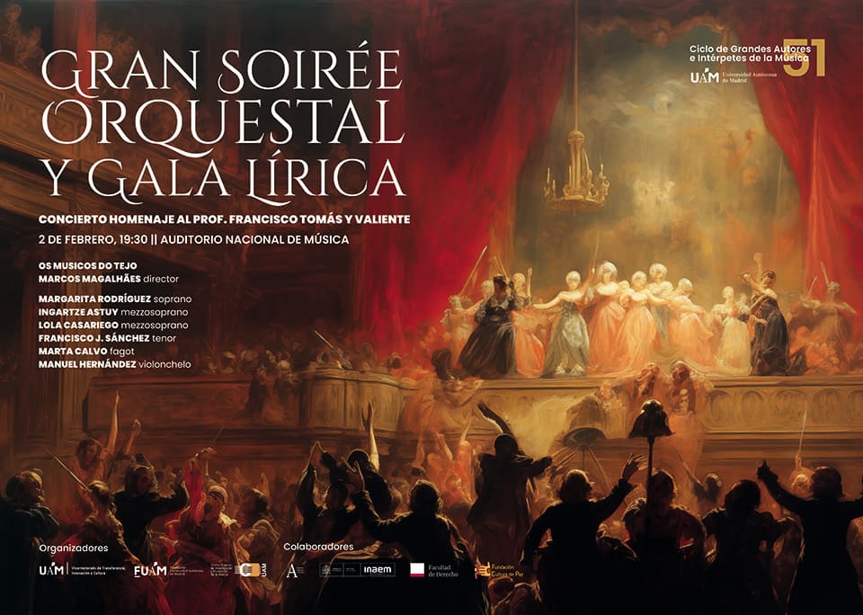 Gran Soirée Orquestal y Gala Lírica: reviviendo los conciertos del Madrid del siglo XVIII en el Auditorio Nacional