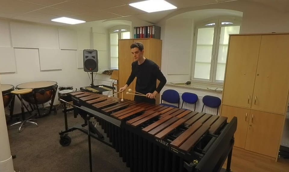 Audición comentada con concierto de marimba – Ciaccona de Partita nº2, de Johann Sebastian Bach