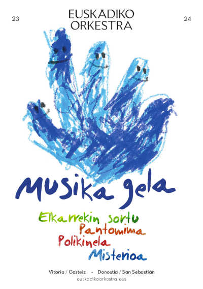 «Pantomima» y «Misterioa», los nuevos Conciertos en Familia de Euskadiko Orkestra en Vitoria