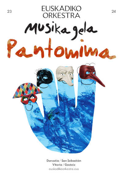 «Pantomima» y «Misterioa», los nuevos Conciertos en Familia de Euskadiko Orkestra en Vitoria