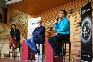 Sara Mateos, Jorge Perdigon y Gustavo Díaz Jeréz