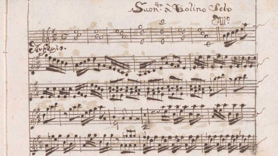 Estreno mundial de la «Sonata para violín» RV 829 de Vivaldi en Radio Clásica por el grupo Scaramuccia Estreno mundial de la «Sonata para violín» RV 829 de Vivaldi en Radio Clásica por el grupo Scaramuccia
