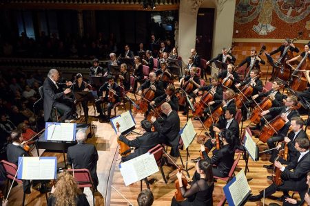 Zubin Mehta en el Palau de la Música Catalana.