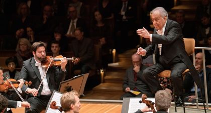 Zubin Mehta dirige a la  Münchner Philharmoniker en la Temporada de Grandes Conciertos del Auditorio de Zaragoza