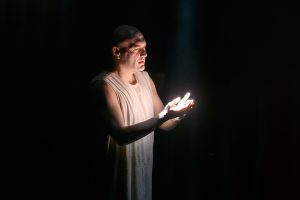 «Pierrot Lunaire», de Arnold Shoenberg en el Teatro de la Abadía de Madrid Pierrot Lunaire – Xavier Sabata – ®A. Bofill