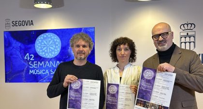 La OSCyL, el tenor Werner Güra y la pianista Marianna Prejvlaskaya actuarán en la 42 Semana de Música Sacra de Segovia