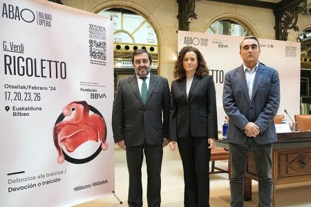 Rueda de prensa de prensentación de Rigoletto. – © E. Oviedo