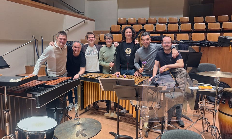 La Orquesta de València llena de ritmos la Sala Itubi con el Concierto para clarinete y quinteto para percusión de Alamá