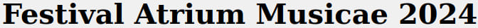 La Orquesta de Extremadura inaugura el festival Atrium Musicae de Cáceres