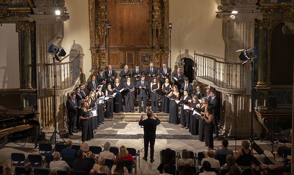 La Spagna y el ensemble Da Tempera Velha se estrenan en el FIAS con un viaje al origen de la polifonía castellana