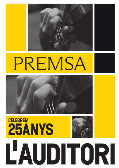 El Auditori celebra 25 años con exposición retrospectiva, un mes de programación intensiva y la mirada puesta en el futuro