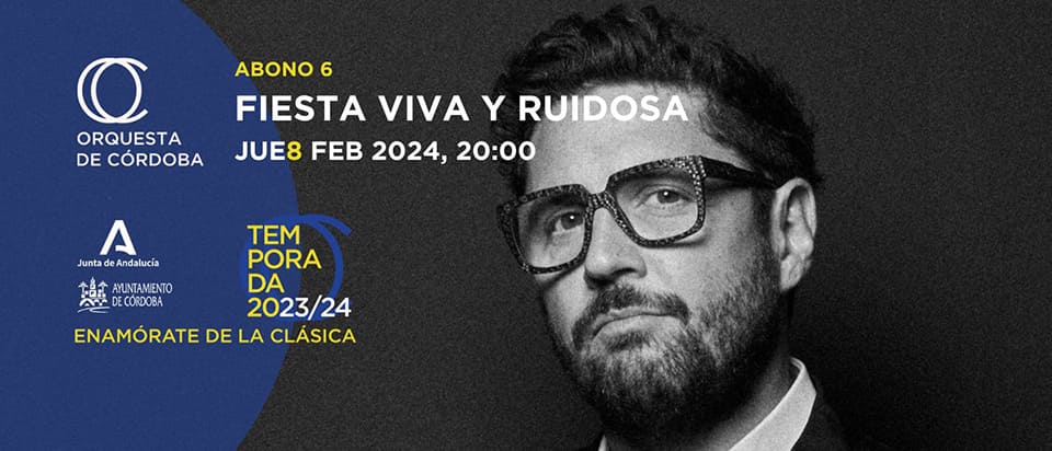 «Fiesta Viva y Ruidosa» con la Orquesta de Córdoba en el Gran Teatro