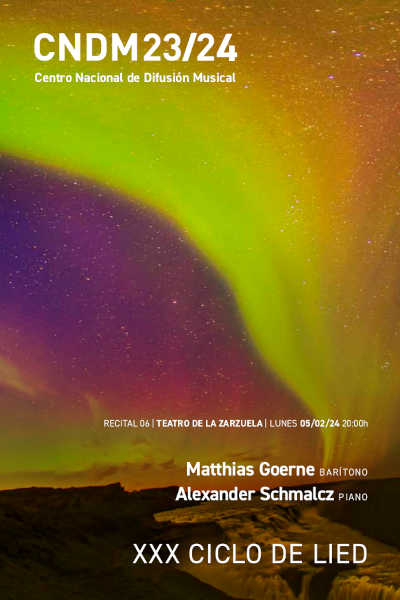 Matthias Goerne ofrece un programa dedicado a Franz Schubert en el Ciclo de Lied Matthias Goerne ofrece un programa dedicado a Franz Schubert en el Ciclo de Lied