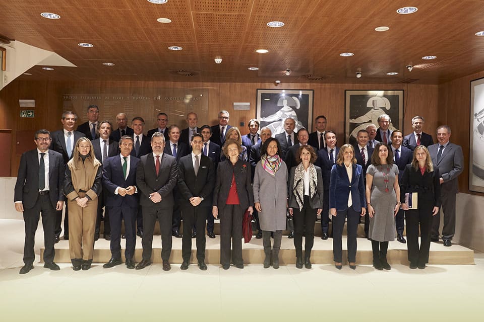La Reina Doña Sofía preside la Junta de Patronos de la Escuela Superior de Música Reina Sofía