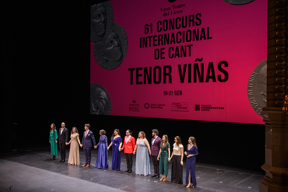 El Teatro Real recibe a los ganadores del Concurso Internacional de Canto Tenor Viñas