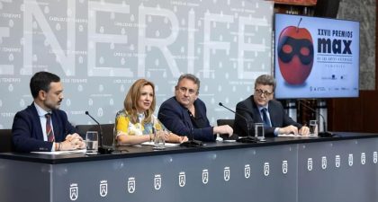 Los Premios Max 2024 se celebran en el Auditorio de Tenerife en julio