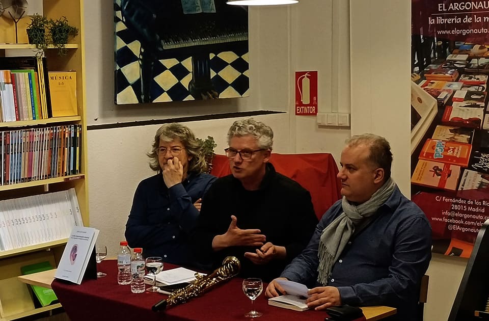 Josep Lluís Galiana presentación su libro «La libre improvisación musical» en Madrid Josep Lluís Galiana presentación su libro «La libre improvisación musical» en Madrid
