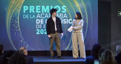 Seleccionados los 200 finalistas de entre las 2.629 candidaturas a los Premios de la Academia de la Música de España
