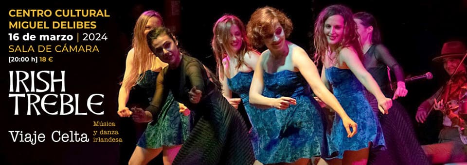 El CCMD acoge el sábado un espectáculo de música y danza irlandesa de la compañía Irish Treble