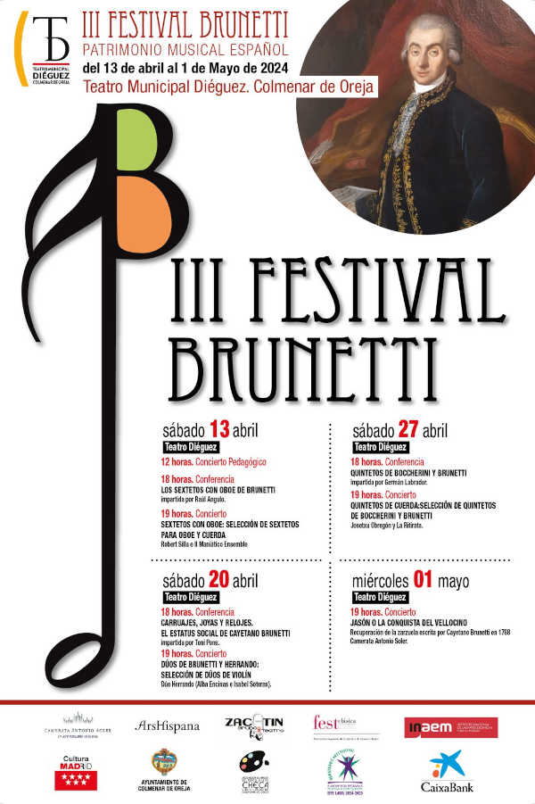 Se presenta la tercera edición del Festival Brunetti de Colmenar de Oreja Se presenta la tercera edición del Festival Brunetti de Colmenar de Oreja