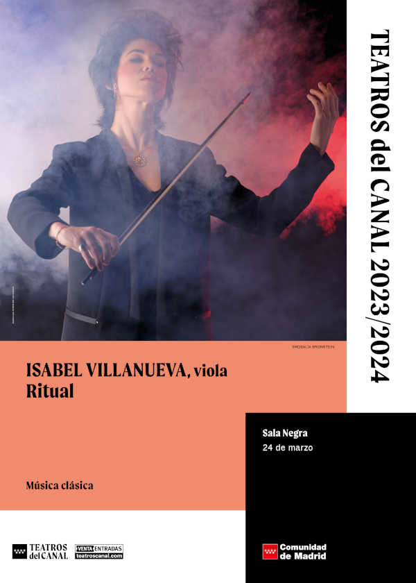 La violista Isabel Villanueva invita en Ritual a un viaje sonoro en Teatros del Canal desde la Edad Media al siglo XX