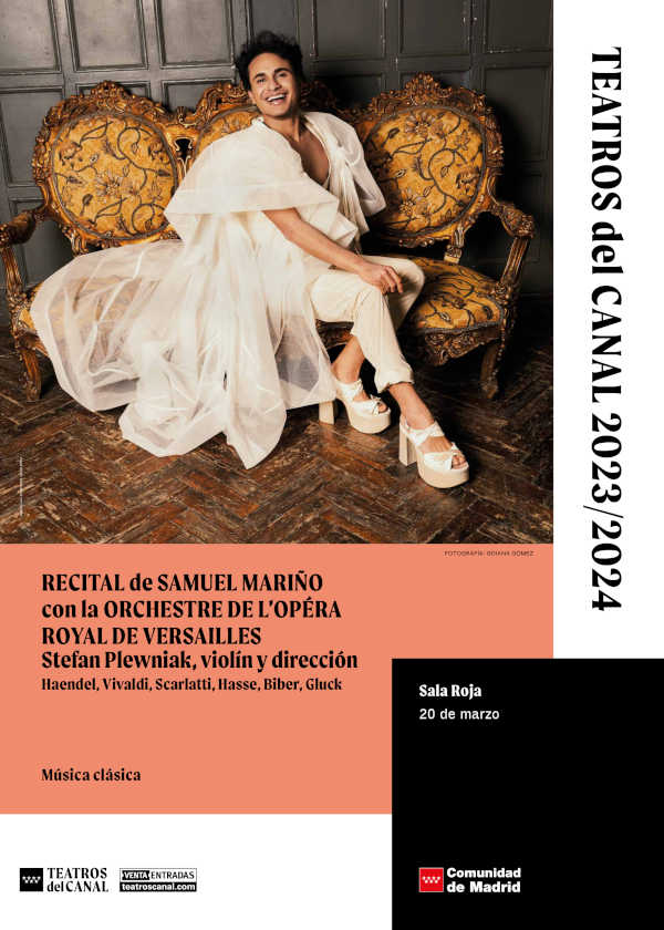 Teatros del Canal resuena con el talento vocal único del contratenor Samuel Mariño