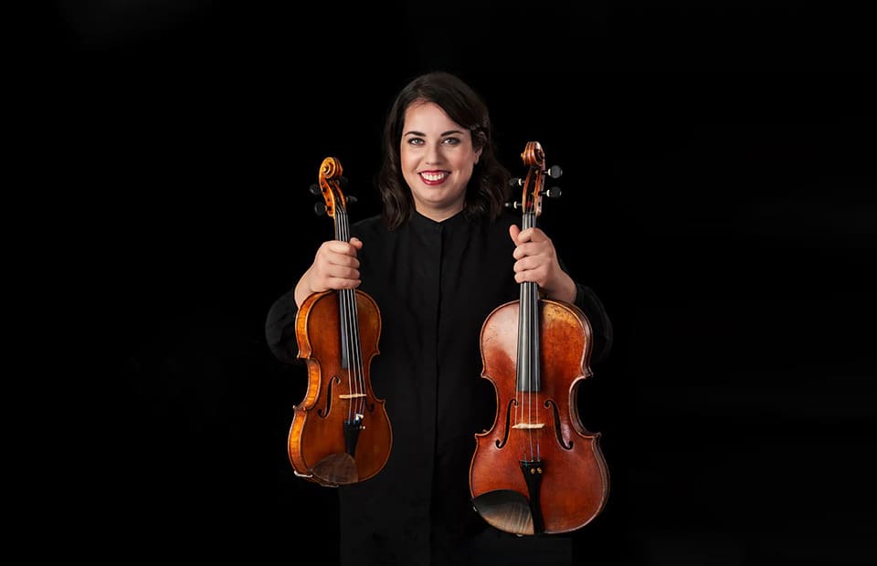 La violinista Cecilia Bercovich presenta su proyecto musical en Fundación Cañada Blanch de Valencia La violinista Cecilia Bercovich presenta su proyecto musical en Fundación Cañada Blanch de Valencia