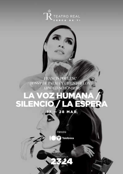 El Teatro Real presenta una nueva producción de La voz humana, de Poulenc, y La espera, de Schönberg